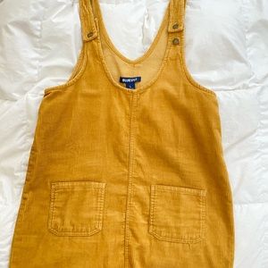 Corduroy overall Dresses